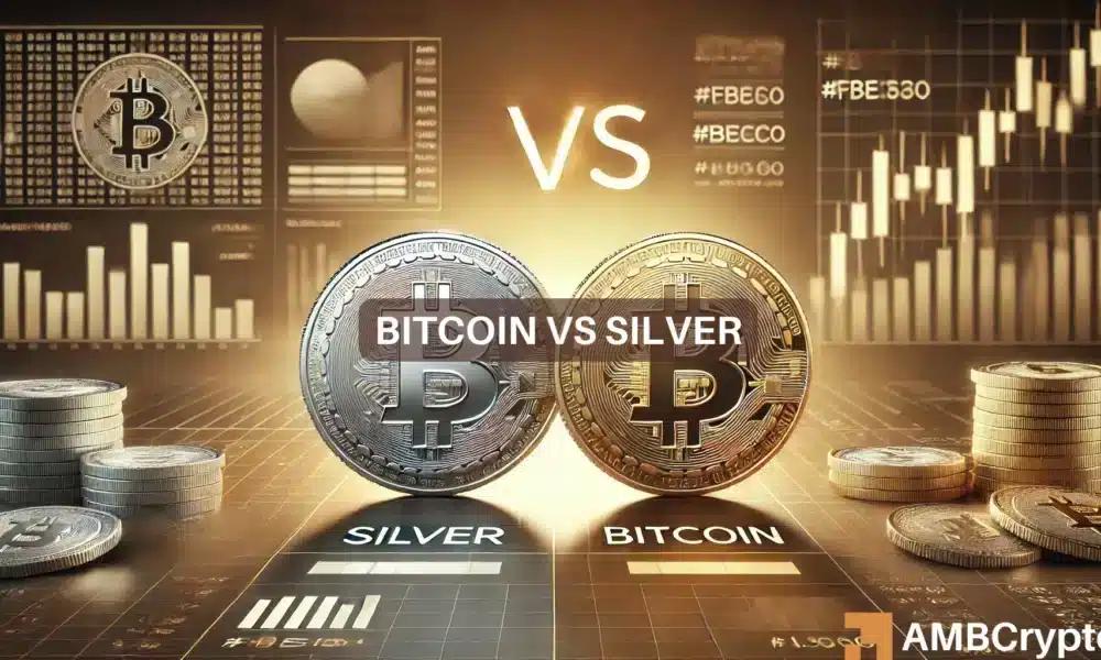 比特币市值短暂超过白银:展示BTC的强大实力
